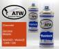 Preview: Chevrolet, Zanzibar Metallic, WA630D / WA442E / GM6 / G8I: 400ml Sprühdose + 400ml Klarlack - Set, von ATW Autoteile West.